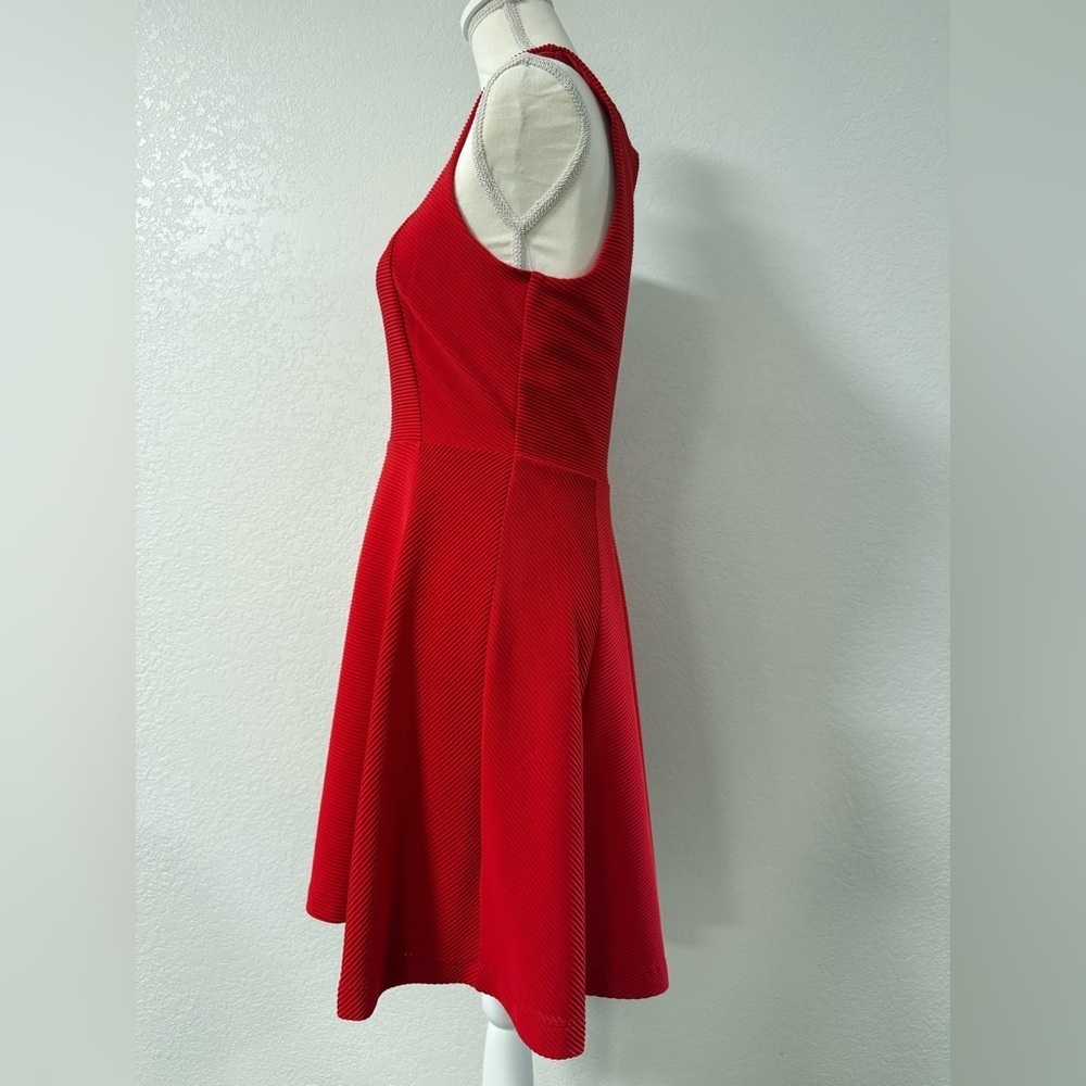 EXPRESS Elegant Red Sleeveless Dress zs SP - Picture 3 of 12